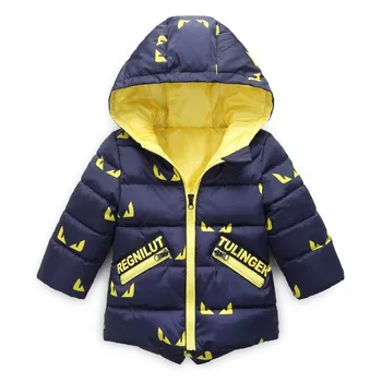 

Boys Jackets Children Hooded Outerwear winter Girls Warm Jacket Children Clothing Baby Outerwear Fashion Kids Zipper Coat Jacket