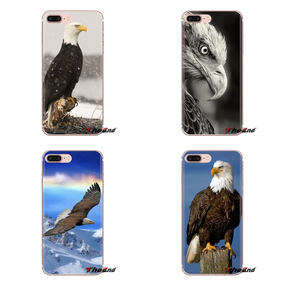 Прозрачный мягкий чехол Majestic Bald Eagle Palmitos Park для huawei mate Honor 4C 5C 5X6X7 7A 7C 8 9 10 8C 8X20 Lite Pro |