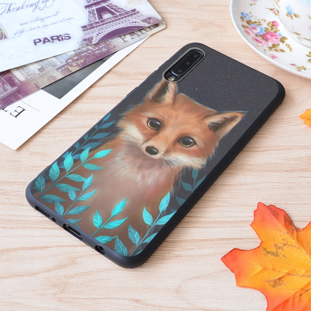 

Fox Print Soft Silicone Matt Case For Samsung Galaxy S Note and Galaxy A