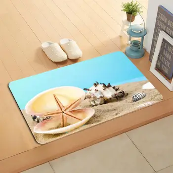 

Custom Beach Time Doormat Home Decor Door mat Floor Mat Bath Mats foot pad#20-05-19-55