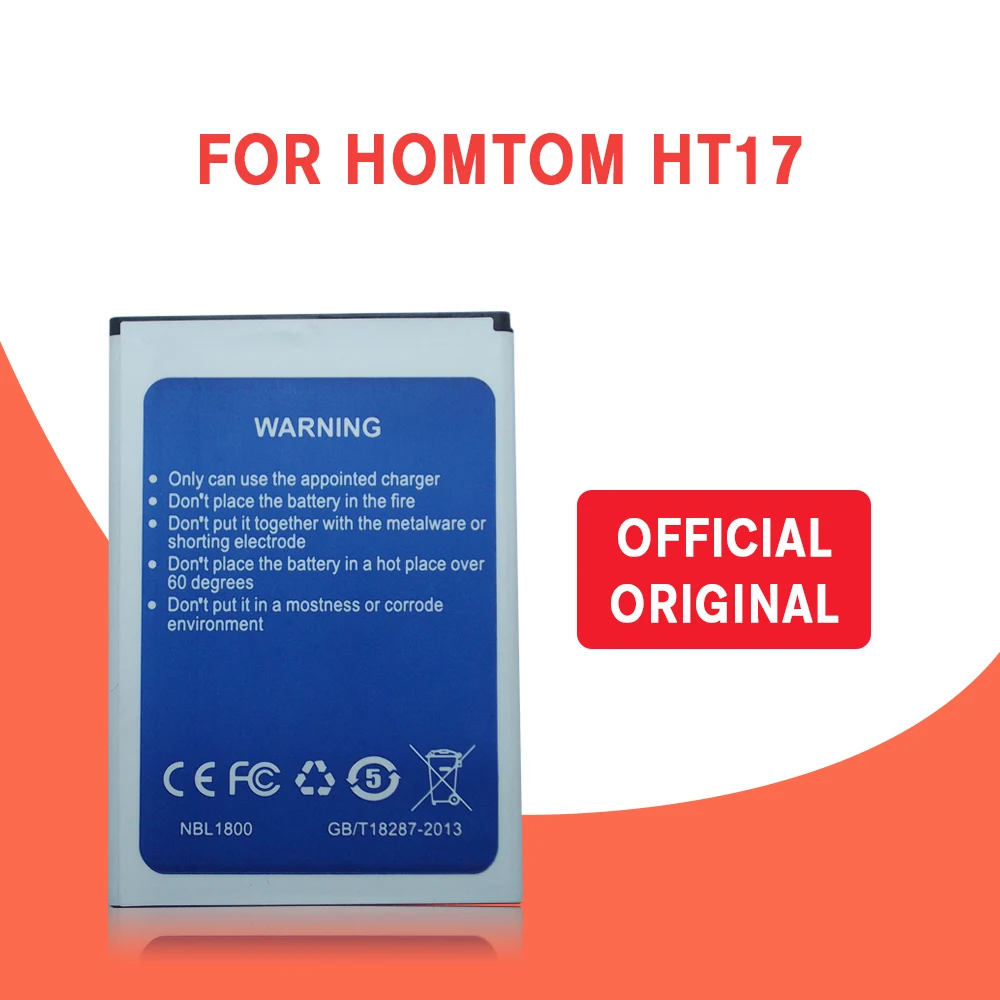 Аккумулятор HT17 для смартфона 100% оригинальные батареи репликатор большая емкость