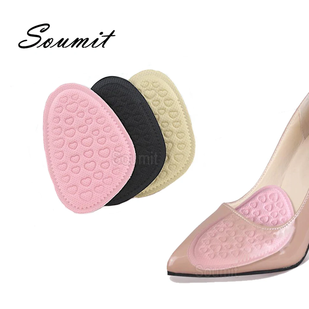 

Forefoot Insoles for Women High Heel Sponge Shoes Pads Memory Foam Massage Inserts Anti-Slip Foot Protector Pain Relief Cushion
