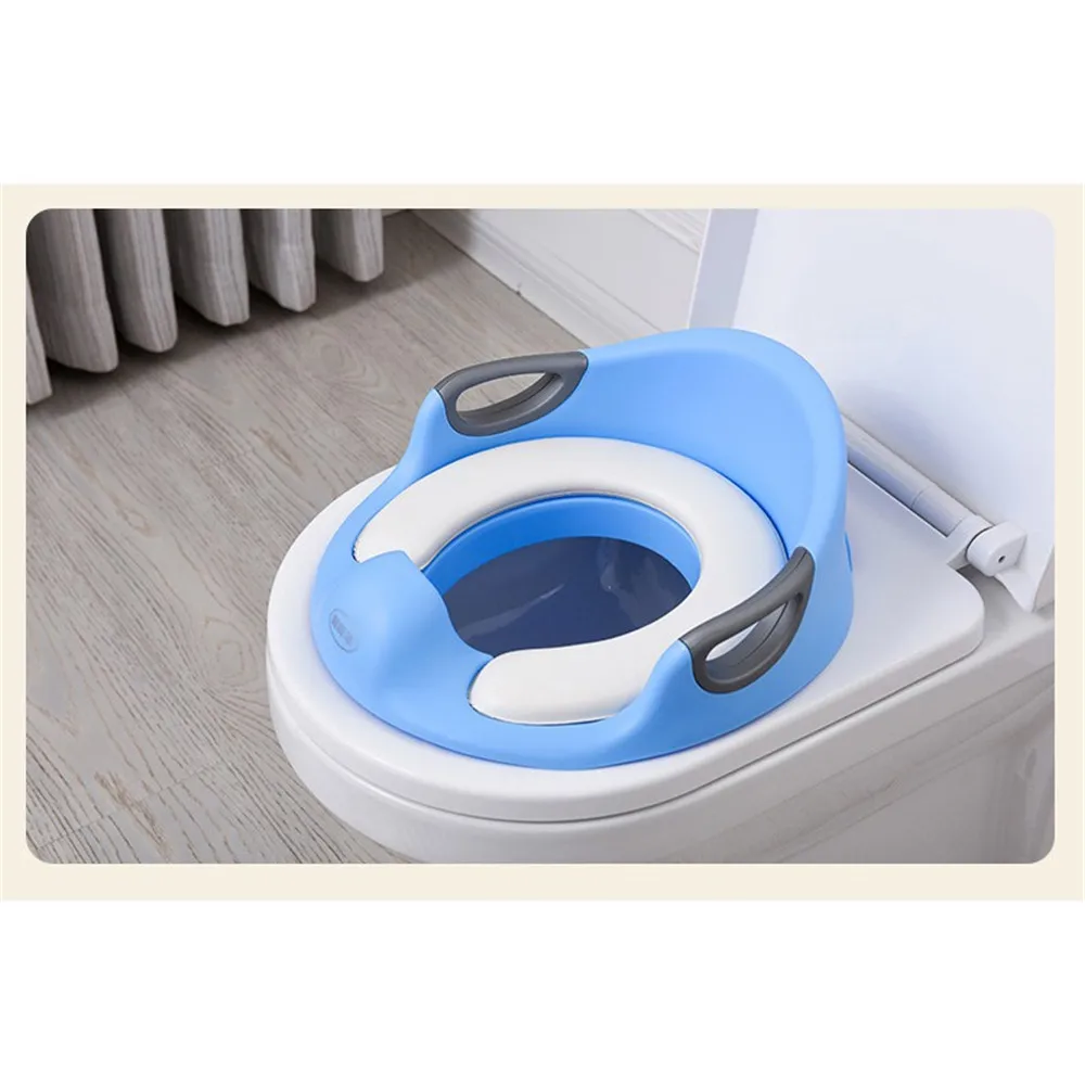 

Potty & Seats Toilet Training Potty Training Seat Kids Toilet Seat For Baby Backrest Toilet Trainer For Child blue,white, pink