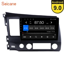 Seicane 10,1 дюймов Android 9,0 автомобильный радиоприемник с навигацией GPS мультимедийный плеер для 2006 2007 2008 2009-2011 Honda Civic с Bluetooth
