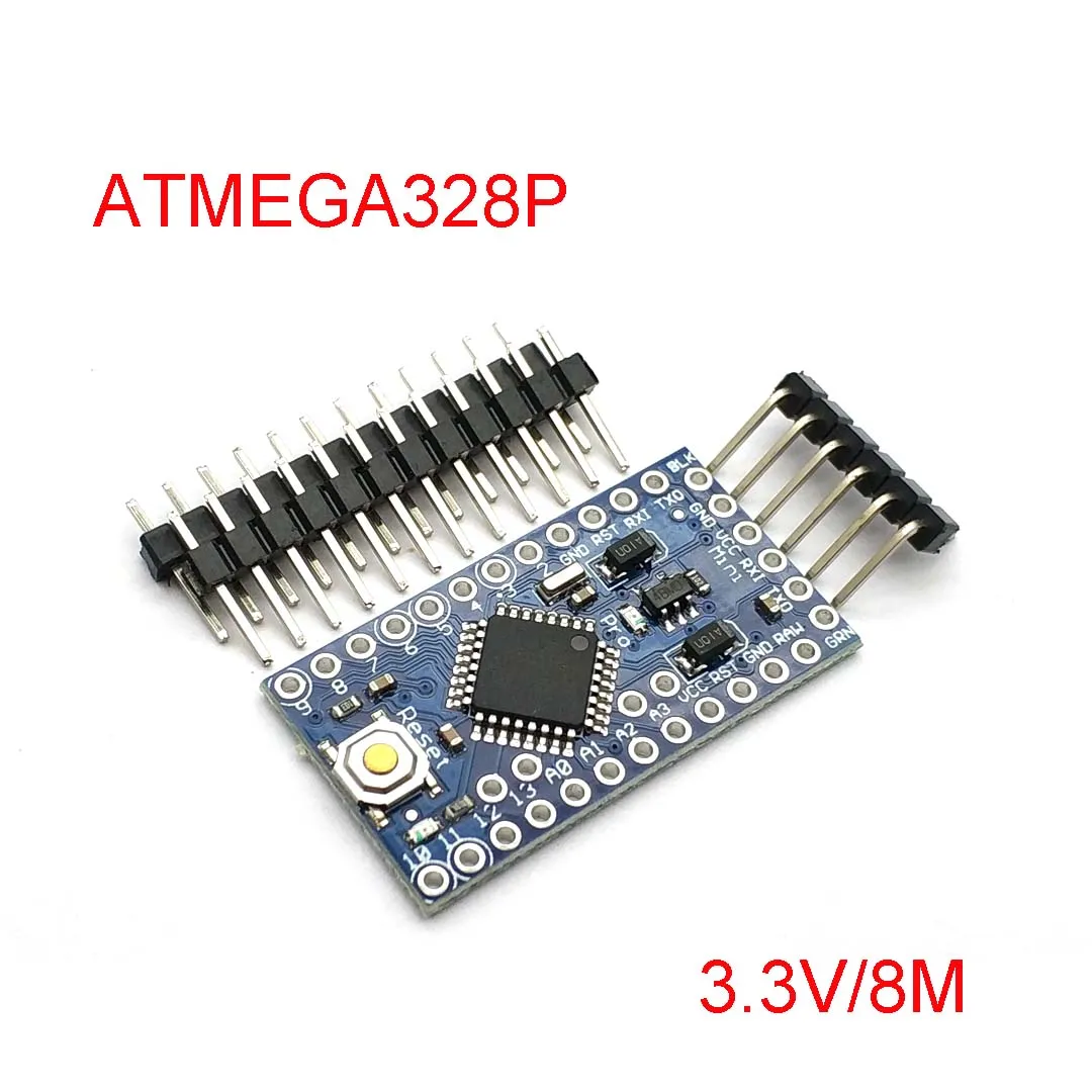 С Загрузчиком Pro Mini ATMEGA328P 328 ATMEGA328 3 В 8 МГц 5 в 16 для Arduino модуль|Запасные части| |
