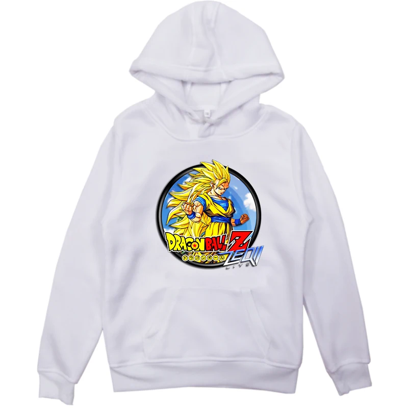Dragon Ball Print Winter Girls Hoodies Toddler Kids Boy Girl Hooded Cartoon Hoodie Baby Sweatshirt Tops Clothes Roupa Infantil