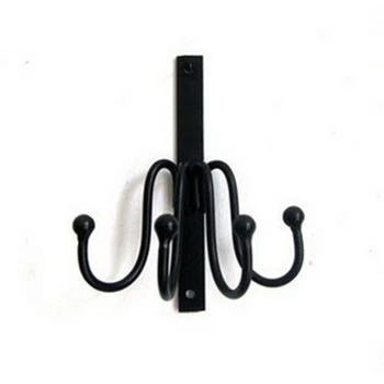 

Wall Door Hook Hanger living room Kitchen Iron hooks for Coat Hat Towel 2 Color Approx 16cm*9cm*15cm