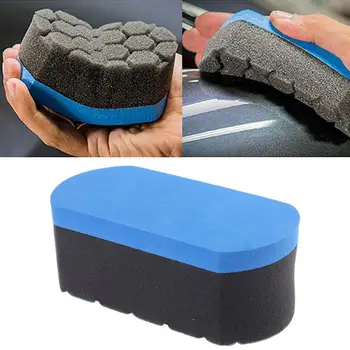 

Car Wash Sponge Auto Care Detailing Cleaning Tool Wax Foam Polishing Sponge Soft Professional Hex Waxing Buffing Applicator Pad
