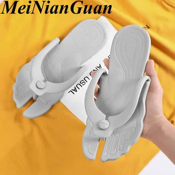 

Large Sizes Men Shoes Summer Travel Folding Man Slippers Hotel Portable Mens Flip Flops High Quality Home Indoor Men's Shoes L8