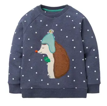 

Spring Autumn Fashion Boys squirrel Kids Long sleeve t-shirt top Pullovers Sweatshirts