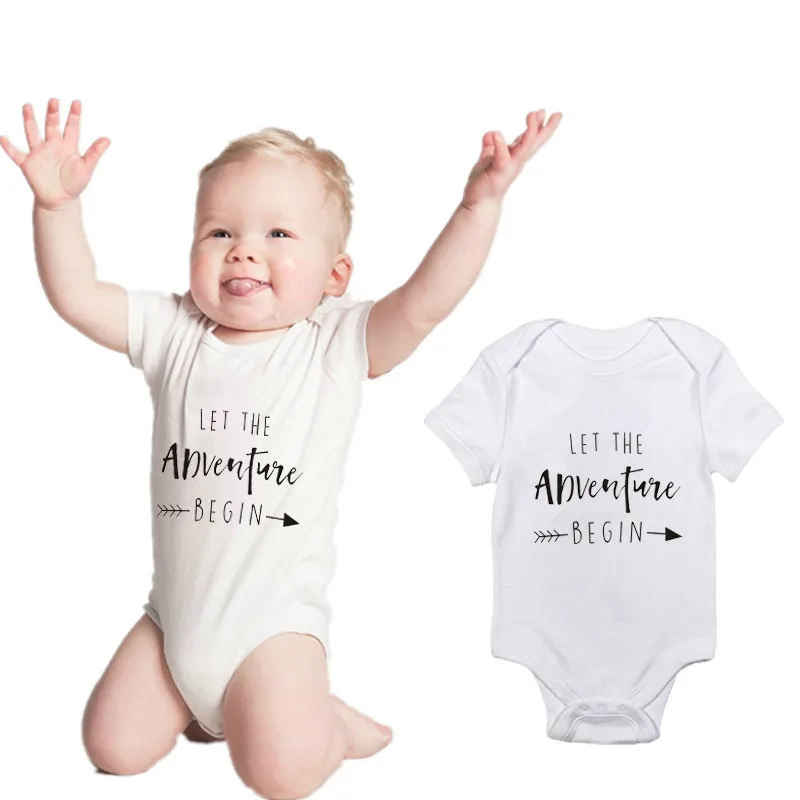 let the adventure begin romper