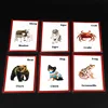 Children Montessori French/English Animals Word Learning Card Flashcards Games Puzzles for Kids Baby Juguetes Educativos Toy 5