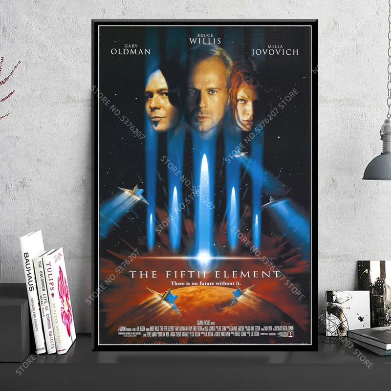 G309 Арт Декор Пятый элемент классический фантастического фильма Wall Art Холст Картина Шелковый плакат - Цвет: Picture 8