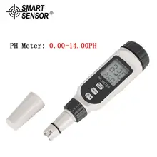 Smart Sensor PH818 LCD Digital PH Meter 0.00-14.00PH Pen Temperature Tester Aquarium Pool Water Quality Monitor Thermometer Smart Sensor PH818 LCD Digital PH Meter 0.00-14.00PH Pen Temperature Tester Aquarium Pool Water Quality Monitor Thermometer