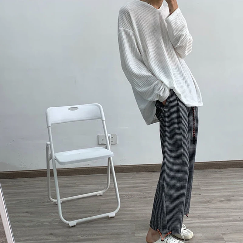 Sun Protection Breathable See Through Sexy Unisex Oversized T-shirt Long Sleeve V Neck Men Clothing 2022 Trend Woman Tee Punk