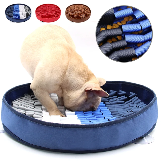 JOW 2-in-1 Pet Heating Pad Snuffle Mat for Dogs, Electric Heating Pad for  Dogs and Cats for Indoor, Dog Feeding Mat for Smell Training and Slow