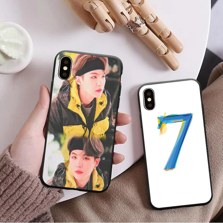 Чехол с картой души 7 interlude shadow KPOP для iPhone 11 pro XR Plus силиконовый чехол телефона 6S 8 6 XS