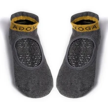 Женские носки для йоги с открытой спиной противоскользящие носки Пилатес фитнес спортзал женские спортивные носки для танцев балета хлопковые носки прочные