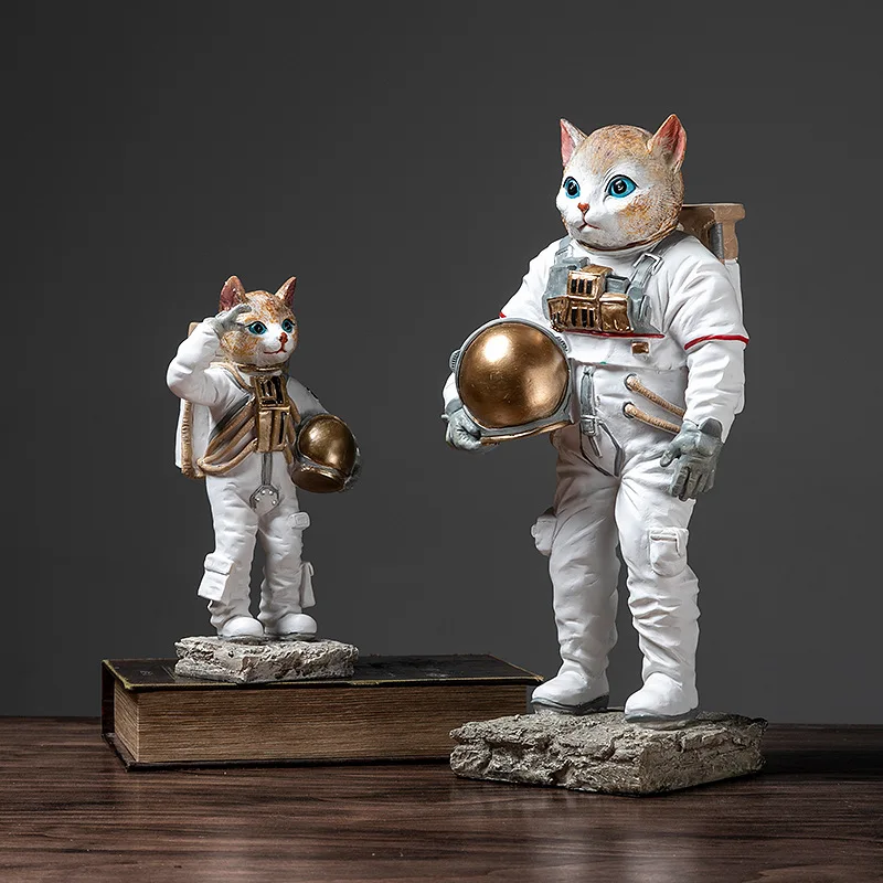 

Космический элемент, животное, астронавт, милый космонат, стол, украшение для дома, современный Декор для дома