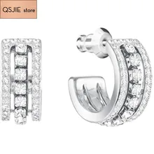 Высокое качество Swa солнечный свет цветок серьги в форме подсолнечника