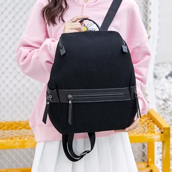 

2019 Backpack New Wave Korean Version Of The Wild Fashion Oxford Cloth Canvas Bag Ladies Small Backpack