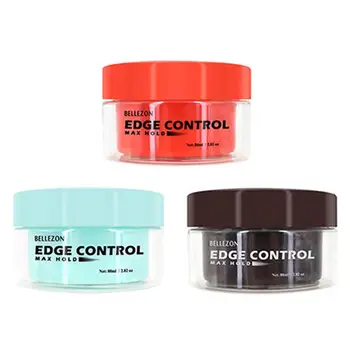 

80ml Hair Styling Wax Shaping Gel Hold Hairstyles Matte Finished Molding Cream Long Lasting Stereotype Hair Wax With Brush