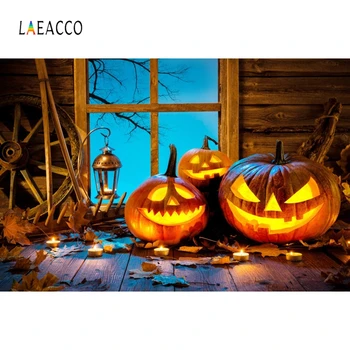 

Laeacco Happy Halloween Photography Backdrop Personalized Baby Party Scenic Portrait Photographic Backgrounds For Photo Studio