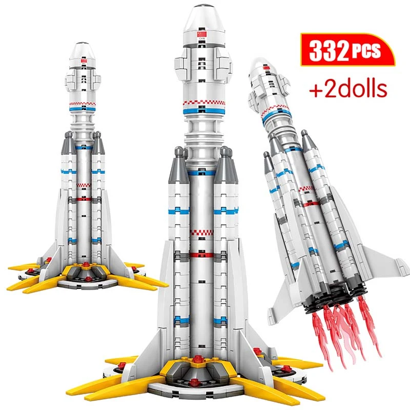 rocket building blocks
