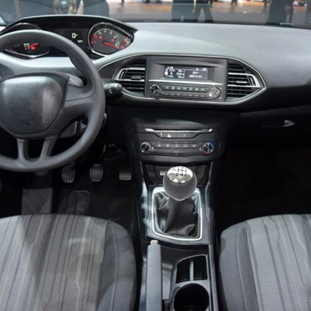 6 Скорость ручная ручка переключения рулевого механизма автомобиля для peugeot 307 308 3008 407 5008 807 партнер B9 Tepee для Citroen C3(a51) C4 C4 Пикассо