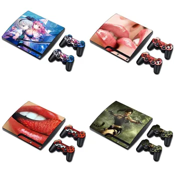 

Top sale!Skin Decal Wrap For PS3 slim Original Gaming Console Controller