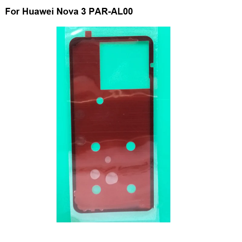 2 шт. для Huawei Nova 3 PAR-AL00 задняя крышка клей батарейного отсека Nova3 наклейка на