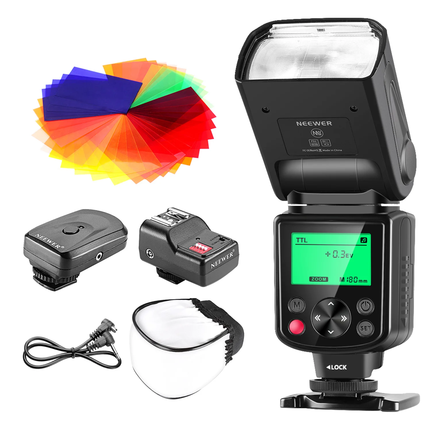 Neewer Pro Ittl Flash *deluxe Kit* For Nikon Dslr D7100 D7000 D5300