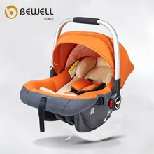 Bewell 0-15 месяцев, корзина для новорожденного ребенка, безопасное сиденье для переноски автомобиля, переносное автомобильное кресло с ручкой, детское сиденье