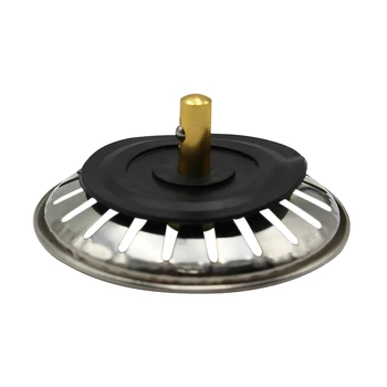 

Stainless Steel Kitchen Sink Strainer Stopper Bathroom Strainers Waste Plug Sink Filter Hair Catcher Drains Kitchen Accessories