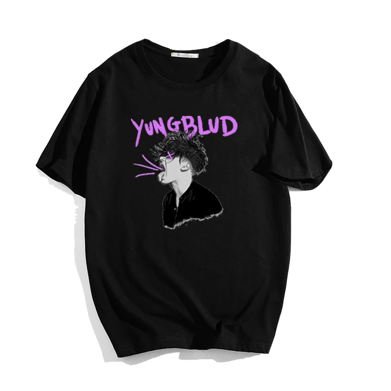 

Yungblud printed T-shirt men and women T-shirt casual clothing hip-hop fun graphics modal white unisex T-shirt