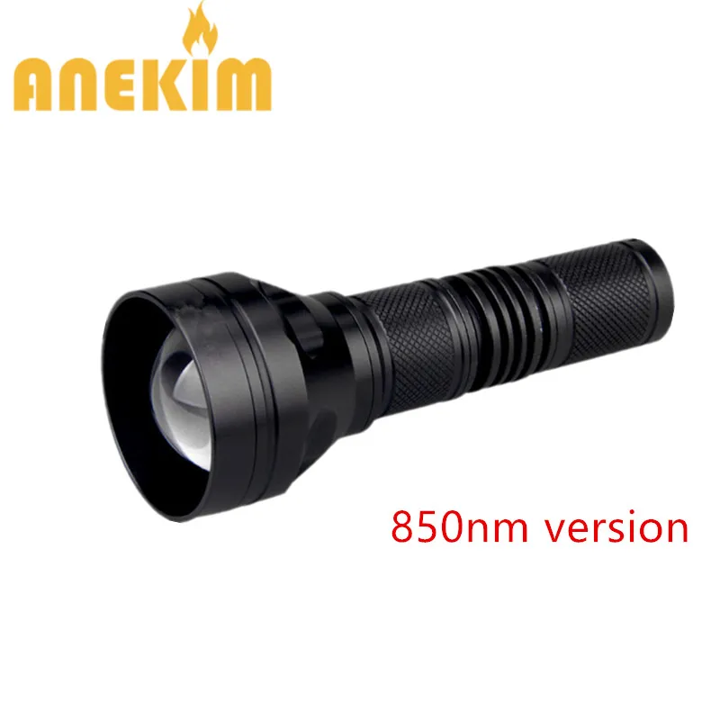 850nm laser version 1000 ярд дальняя дальность laser10W Инфракрасный фонарик IR 940nm инфракрасный IR 850nm охотничьи фонари ночного видения фонарик - Испускаемый цвет: 850nm laser version