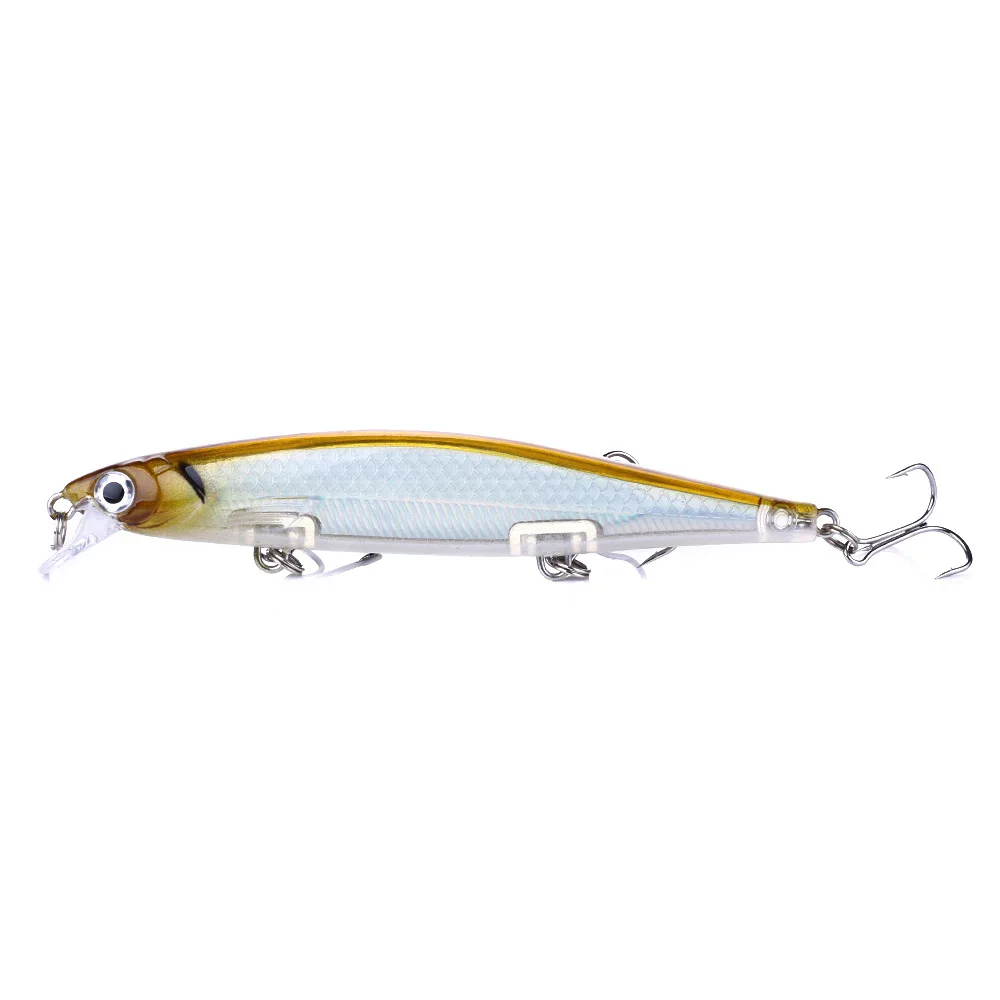 

2019 NEW 13g 110mm Minnow fishing lure multiple colour big minnow Swimbait Swing fish pesca crankbait ice fishing winter