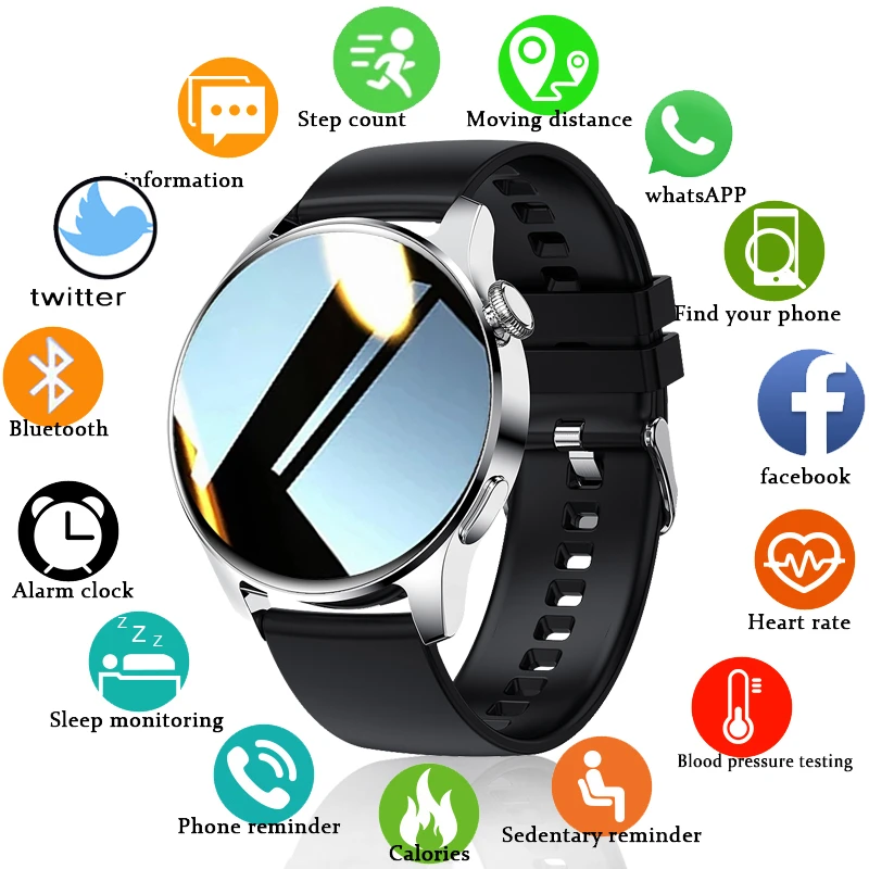 LIGE 2021 New Bluetooth Call Men Smart Watch Full Touch Screen Dial Call Smart Clock Heart Rate Sport Fitness Smartwatch For Men