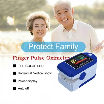 

Blood Oxygen Monitor Finger Pulse Oximeter Oxygen Saturation Monitor (without Battery)