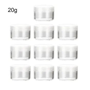 Wholesale 10Pcs/Set Transparent Refillable Bottles Multi Size Eye Cream Bottle Reusable Protable Travel Refillable Boxes - Thumbnail 5