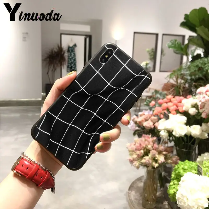 Black white checkered stripe
