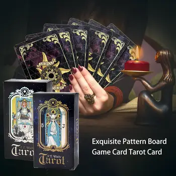 

78 Sheets / Set All English Exquisite Pattern Board Game Card Tarot Card For Family Party Card