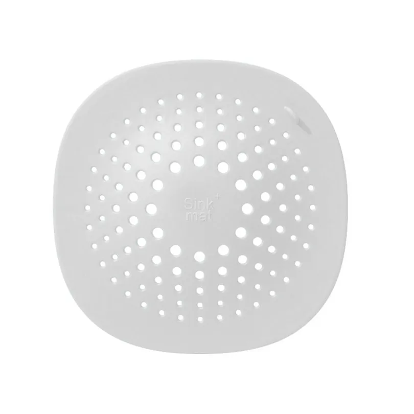 Фильтр для раковины для дома, кухни, ванной комнаты, анти-волосы, туалет, пол, слив, крышка для кухни, канализационный бассейн, фильтр-артефакт#3D5 - Цвет: Белый