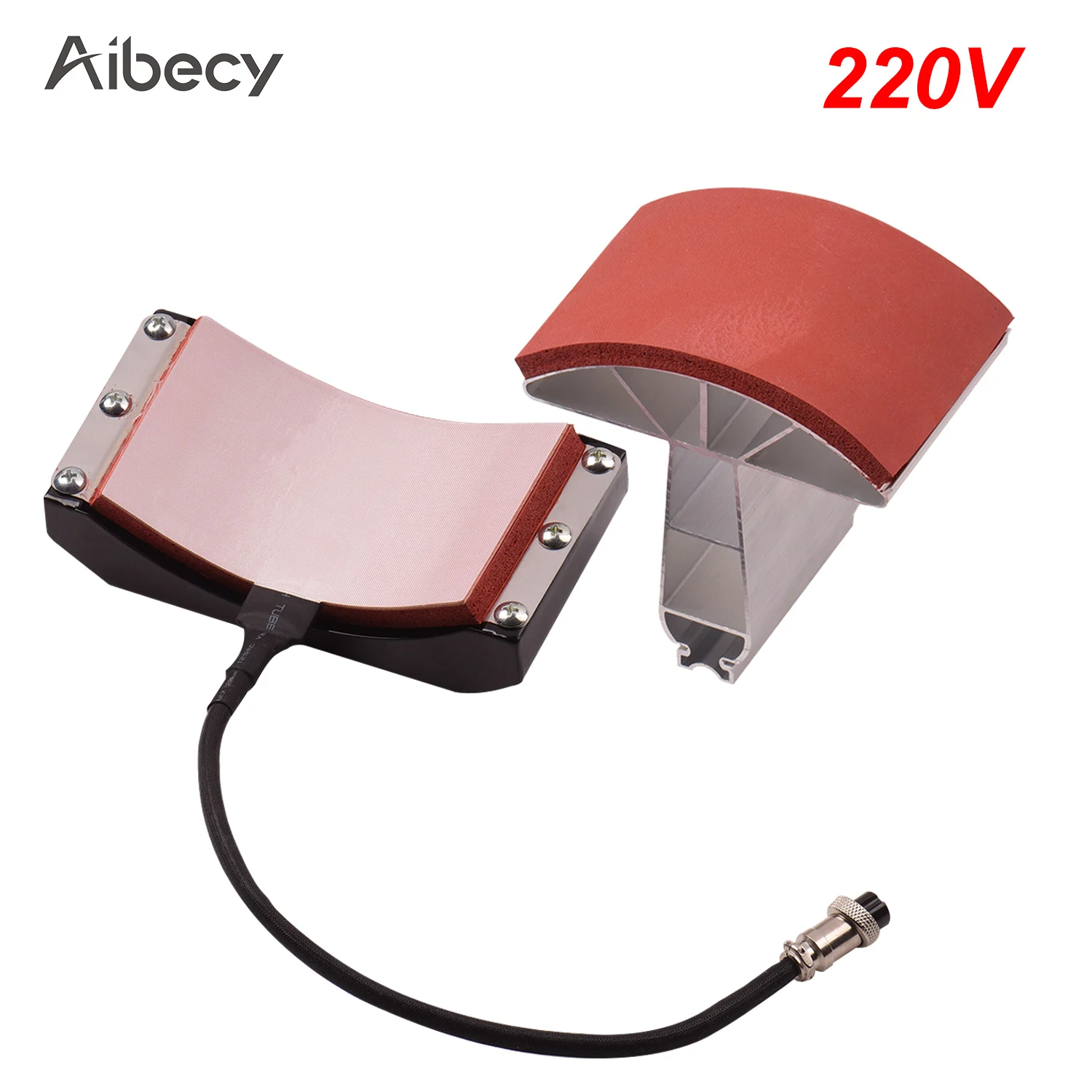 Aibecy шляпа Кепки Пресс коврик отоплением трансферная крепления силикагель 5 5x3