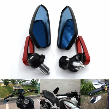 

Universal 7/8"" 22mm handle bar motorcycle bar end mirror Motorcycle Mirror For Ducati MS4 996 998 748 750SS MTS1100 SPORT 1000