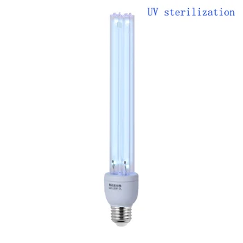 

E-27 20w UV Light Sterilization Germicidal Lamp, with Quartz Tube Disinfection Full 360 ° Sterilization, for Car Household Refri