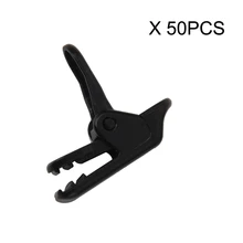 Упаковка из 50 маленьких палаток зажим для тента летающие брезентовые зажимы оснастки вешалки кемпинг выживания Аварийный инструмент