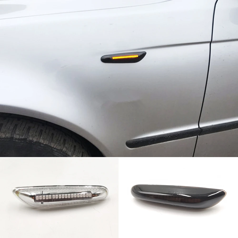 2個12v車横サイドマーカーランプledストロボインジケーターランプbmw E90 E91 E92 E60 E87 E46 Aliexpress Automobiles Motorcycles