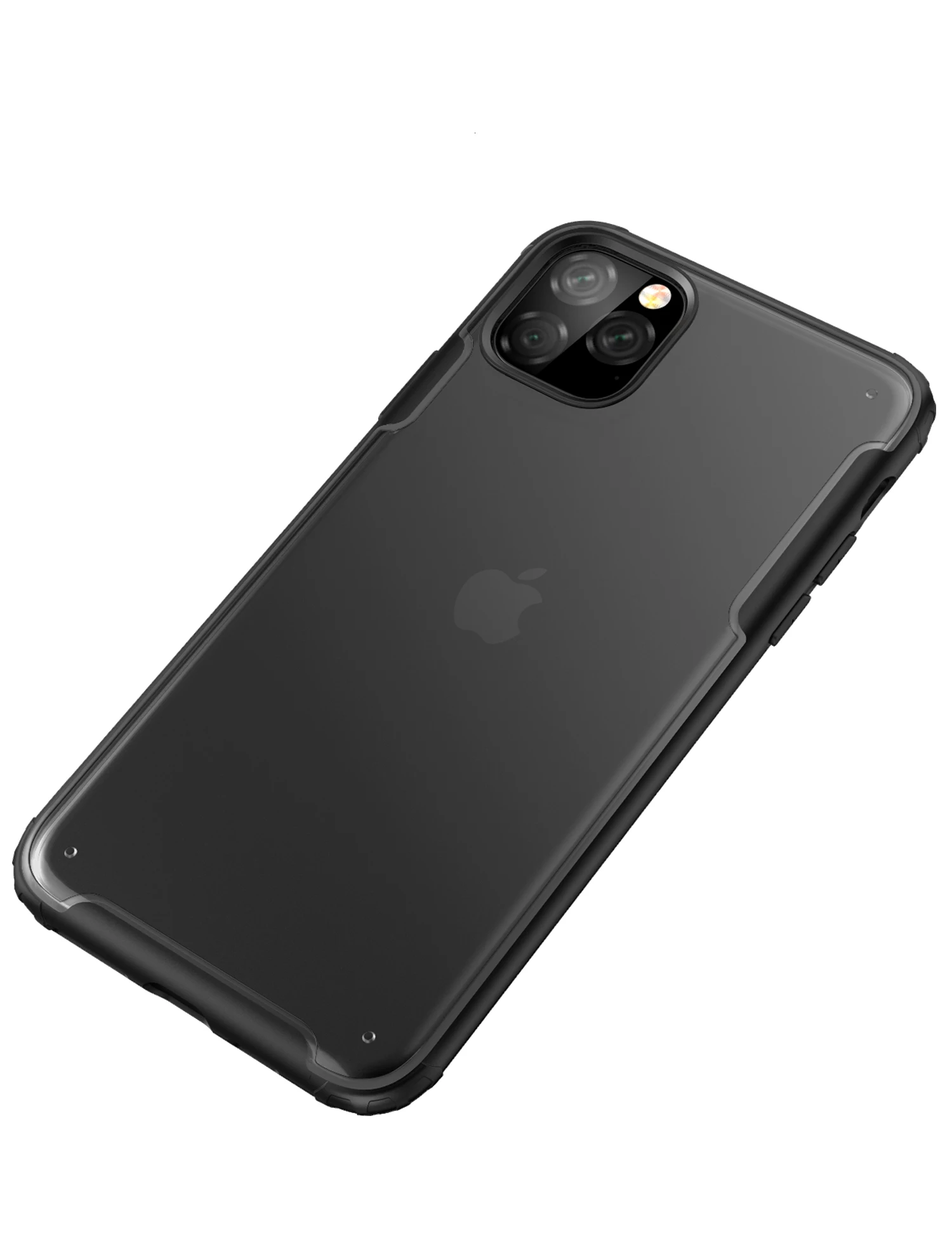 Ударопрочный бампер Броня чехол для Apple iPhone 11 Pro XS Max XR X 8 Plus 7 мягкий чехол для телефона рамка жесткая задняя панель из поликарбоната 50 шт