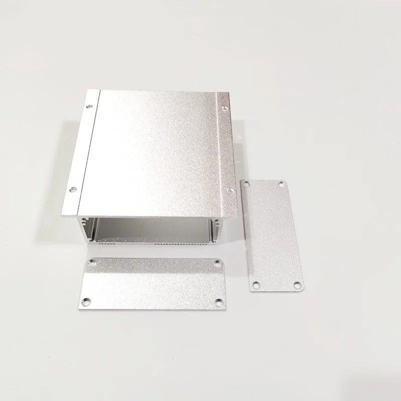 1pcs aluminum box 114*37.5-120mm/Car Enclosure / Router Enclosure / Shielding Adapter Housing